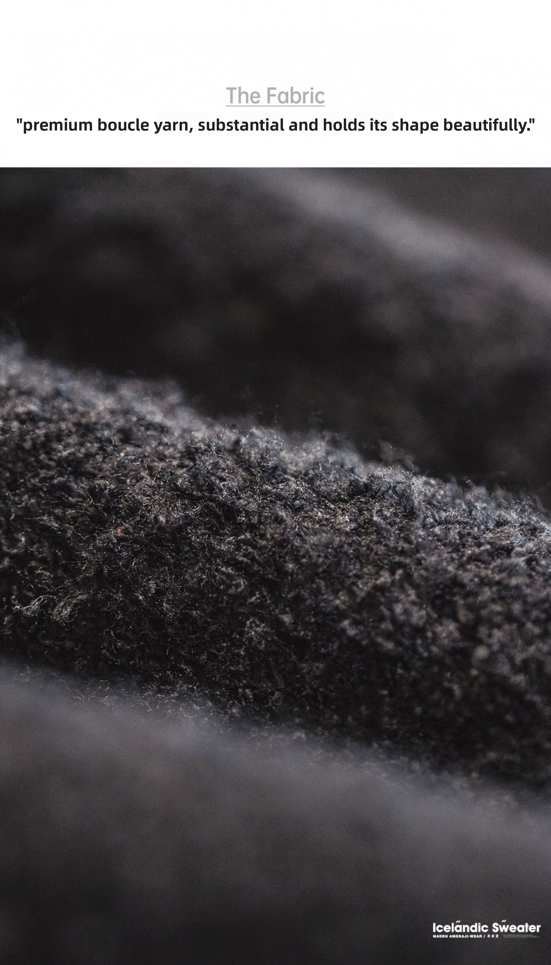 Madden Workwear Retro Icelandic Fair Isle Wool Sweater – Crew Neck, Autumn Weight (Men)