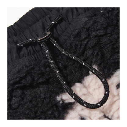 KAPITAL Lamb‑Wool Bone Pattern Pants – Japanese Retro Warm Unisex Trousers