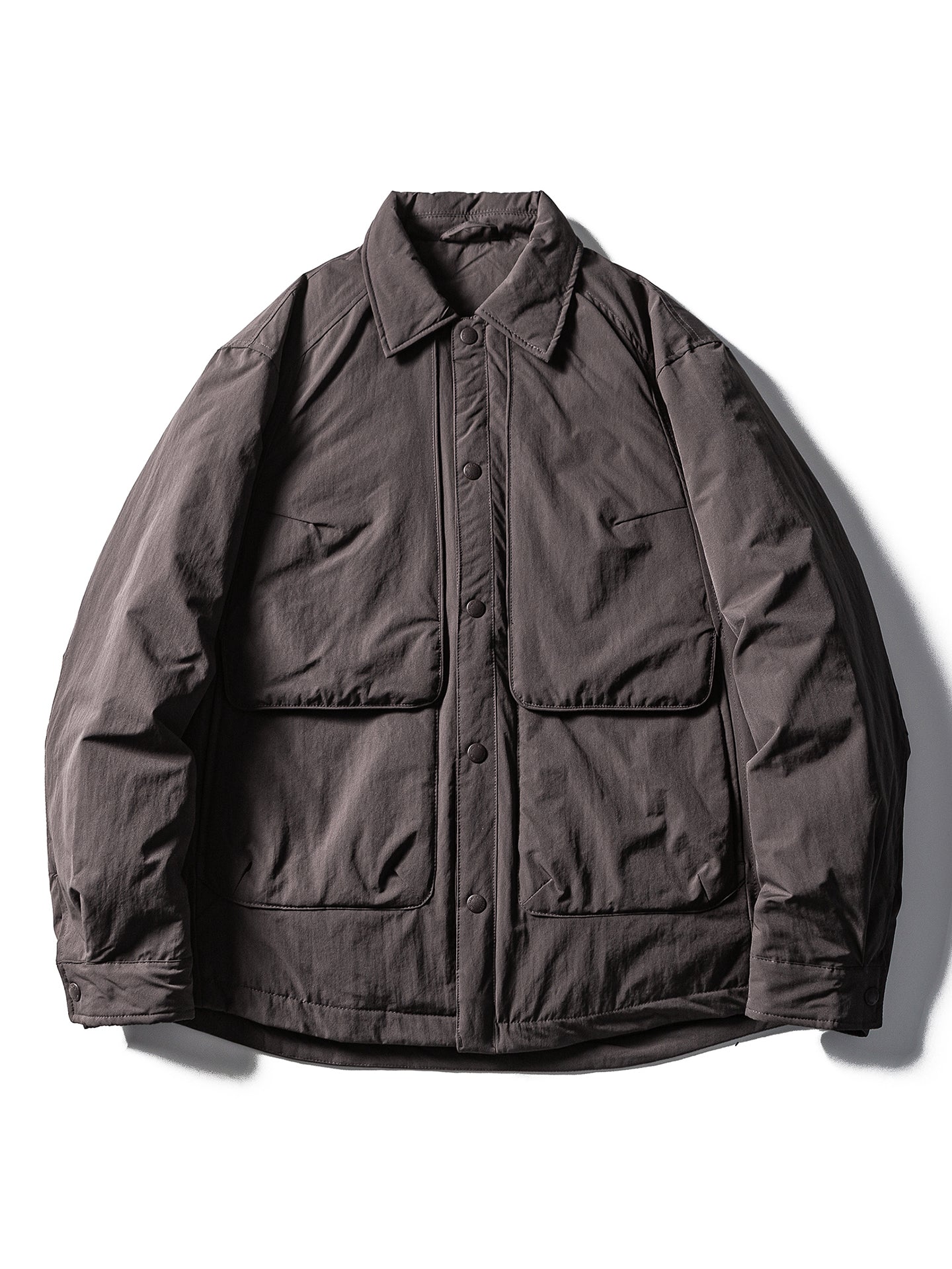 Men's 2025 Shirt-Style Down Jacket - High-End Lightweight 90% White Duck Down Outdoor Warm Coat