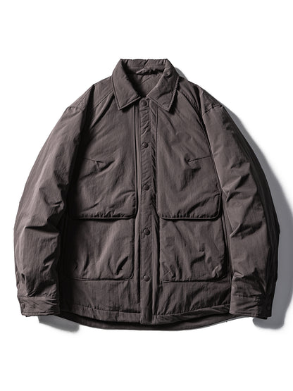 Men's 2025 Shirt-Style Down Jacket - High-End Lightweight 90% White Duck Down Outdoor Warm Coat