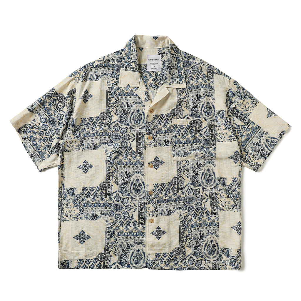 Original Design Retro Hawaiian Resort Shirt for Men – Casual Vacation Vibes