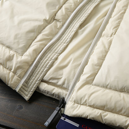 Men's 90% White Goose Down Vest - Export Overstock Warm Winter Inner Liner Waistcoat