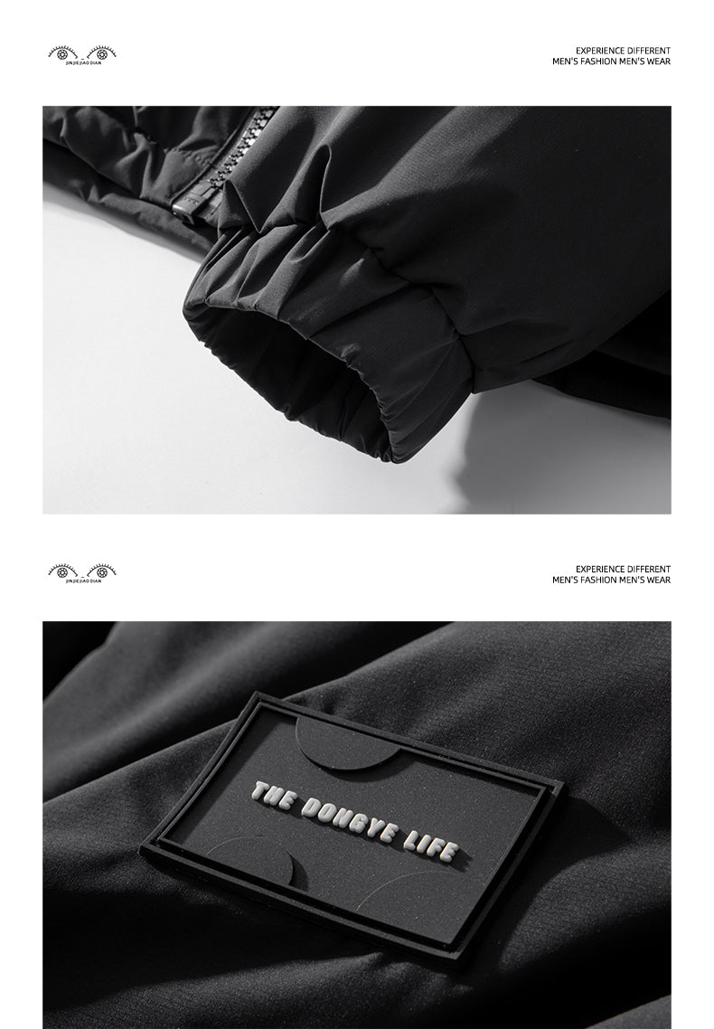 Portugal High Fill Power 85% Duck Down Jacket – 2025 Thickened Winter Coat for Men