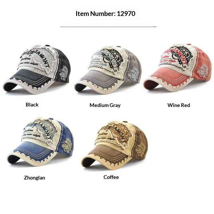 Yangguan Denim Baseball Cap - Pure Cotton Vintage Duckbill Hat (Unisex) – cap | japanese streetwear | vintage workwear | unisex | Yamalinclothes