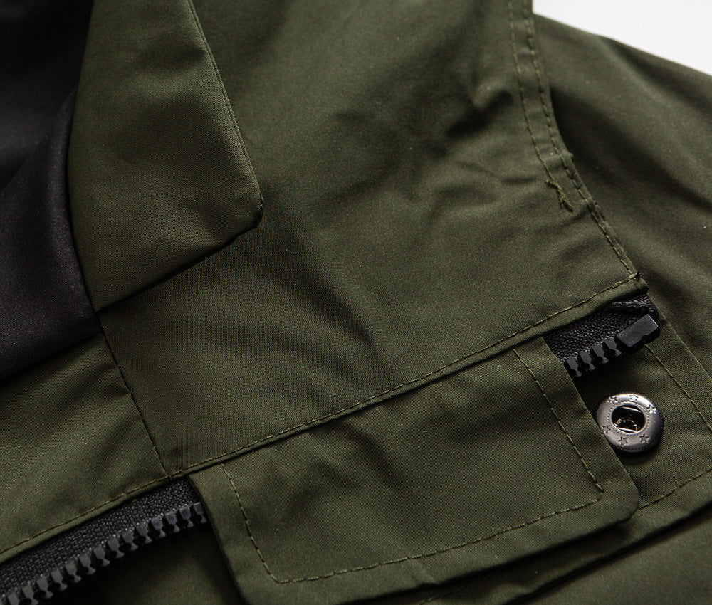 M65 Military Midi Trench Coat – Oversized Unisex Parka Jacket