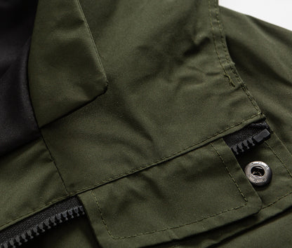 M65 Military Midi Trench Coat – Oversized Unisex Parka Jacket