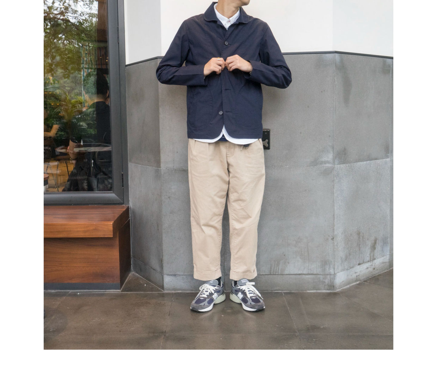 French Workwear Chore Jacket – Japanese Casual Round Neck Overshirt Men – Japanese vintage | yamalin clothes | Yamalinclothes
