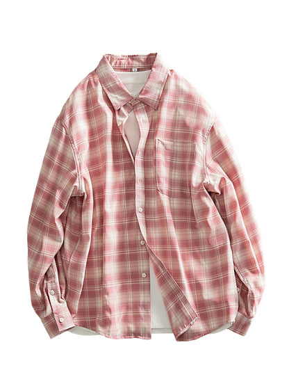 Plaid Shirt – Relaxed Fit & Chest Pocket | Yamalinclothes