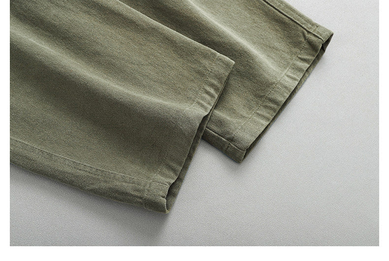 100% Cotton Loose Straight Slacks – Japanese Retro Unisex – Pants | japanese streetwear | vintage workwear | unisex | Yamalinclothes