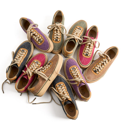 Vintage Japanese Low Top Espadrille Platform Sneakers – Washed Vulcanized Unisex Shoes – Japanese vintage | yamalin clothes | Yamalinclothes