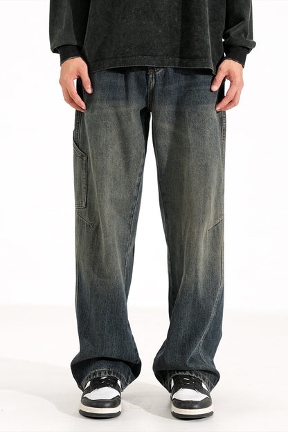 Cargo Jeans – Vintage Wash & Wide Leg | Yamalinclothes
