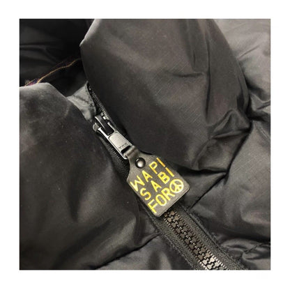 Thickened Down Vest – Vintage Stand Collar Loose Padded Unisex – Vests | japanese streetwear | vintage workwear | unisex | Yamalinclothes