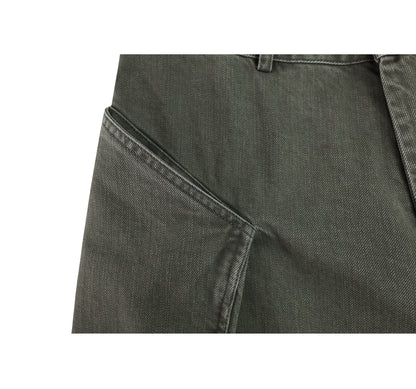 Cargo Cotton Trousers – American Casual Loose Unisex