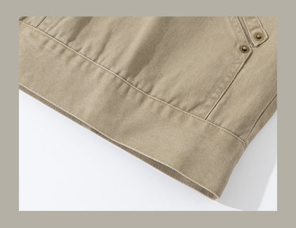 Detroit Collar Multi-Pocket Jacket – Riveted Workwear Cotton Unisex