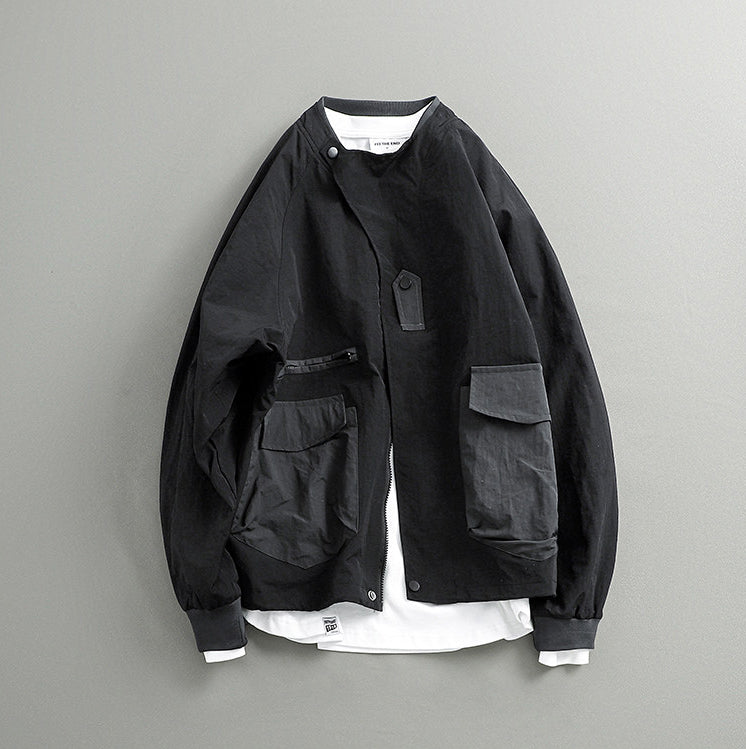 Mountain Workwear Baseball Collar Jacket – Outdoor Loose Unisex