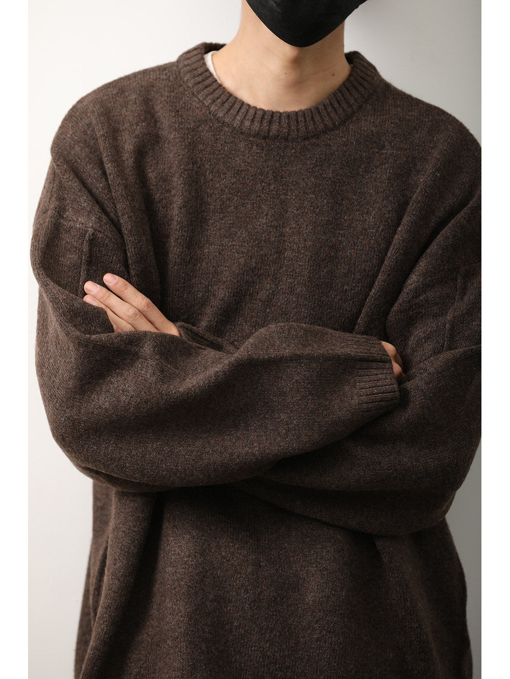 Japanese Crew Neck Knit Sweater – Unisex Base Layer Top – Japanese vintage | yamalin clothes | Yamalinclothes