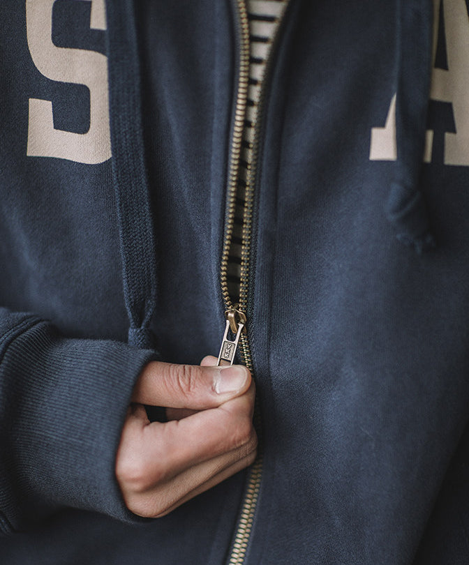 Heavy Zip Hoodie – American Retro Military Print Workwear Thickened Unisex – hoodie | japanese streetwear | vintage workwear | unisex | Yamalinclothes