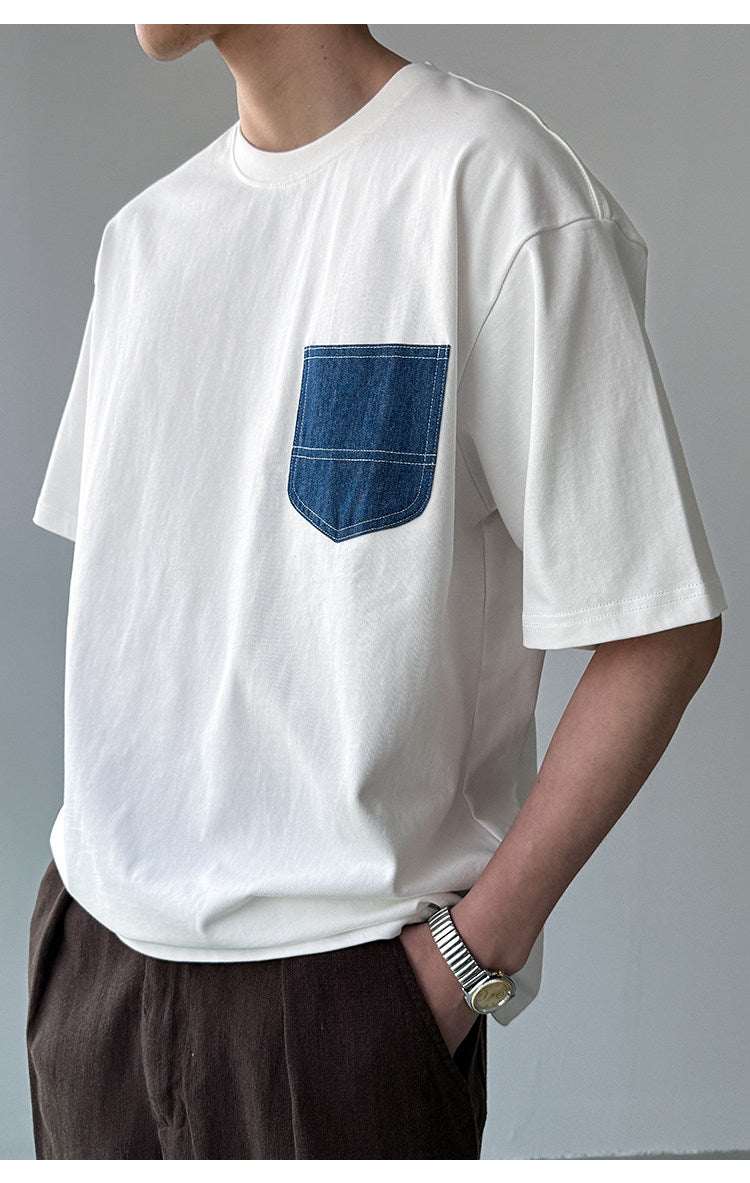 300g Heavy Washed Cotton T-Shirt – Oversized Vintage Streetwear Tee for Men | Japanese vintage | yamalin clothes | Yamalinclothes
