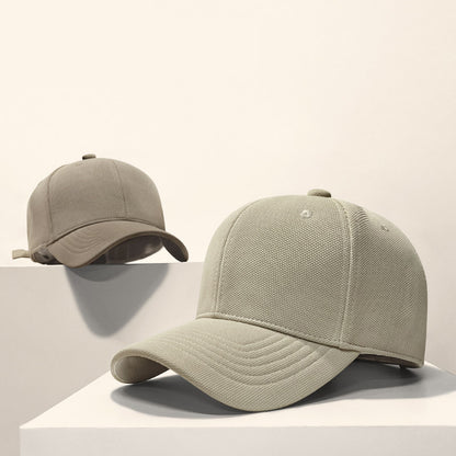 Solid Color Hard Brim Baseball Cap – Cotton Adjustable Unisex Sun Hat – cap | japanese streetwear | vintage workwear | unisex | Yamalinclothes