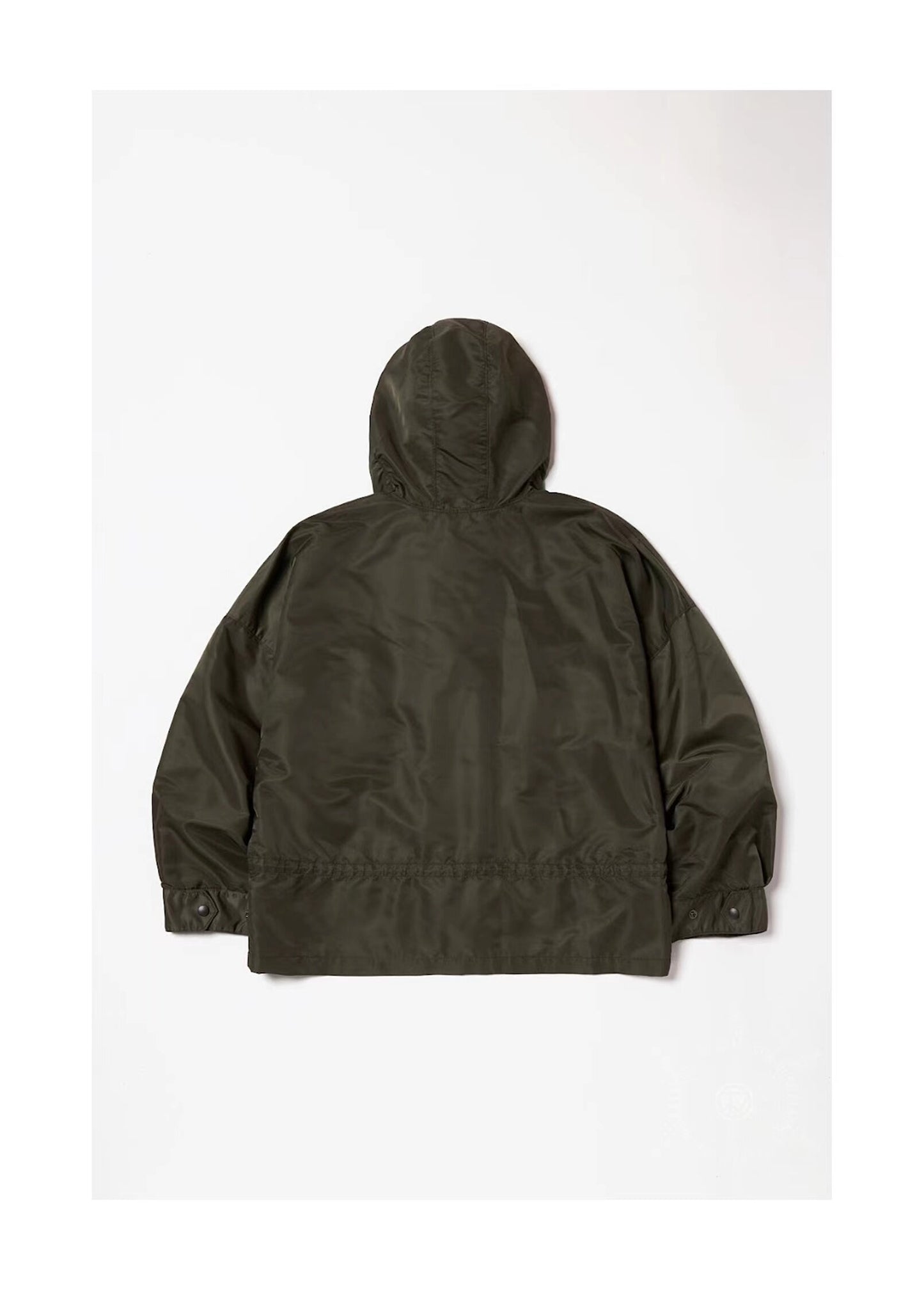 Japanese Two-Color Nylon Waterproof Jacket Men – Loose Hooded Double Zipper Streetwear – Japanese vintage | yamalin clothes | Yamalinclothes