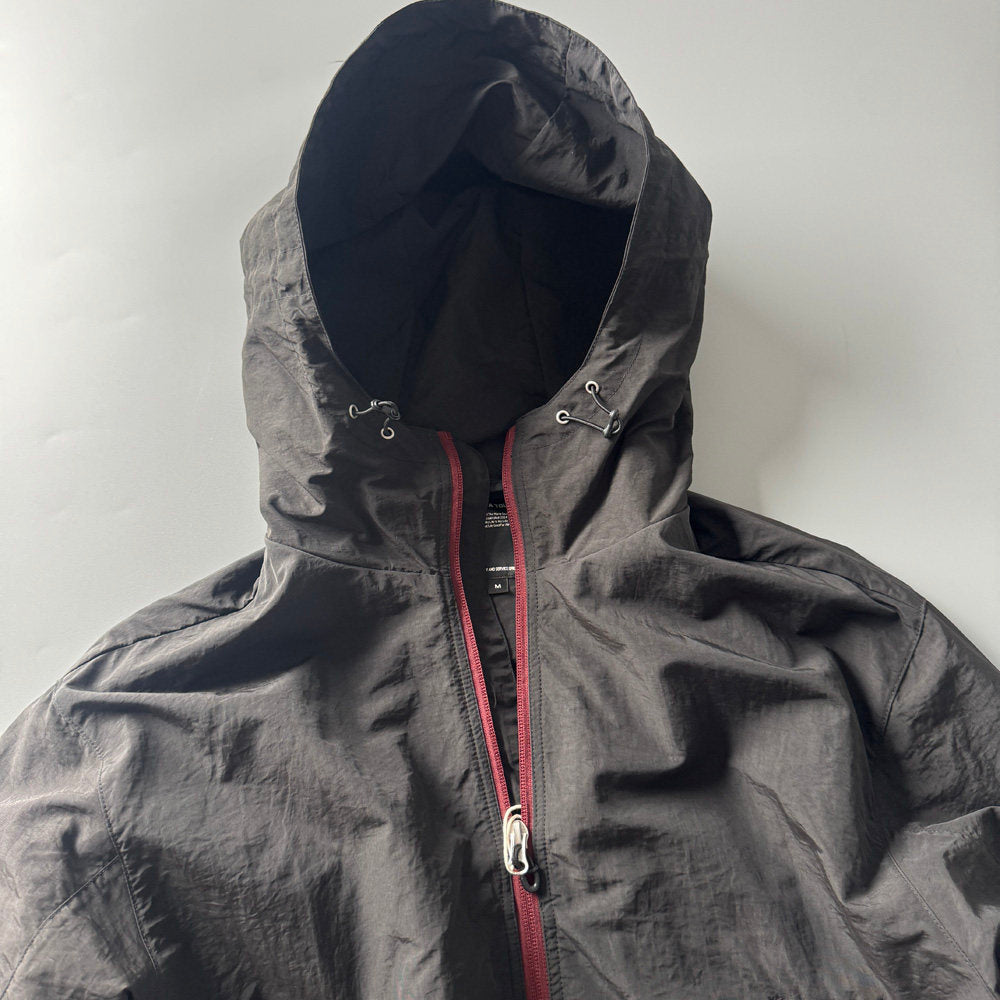 Mountain Outdoor Hooded Jacket – Cycling Loose Nylon Unisex