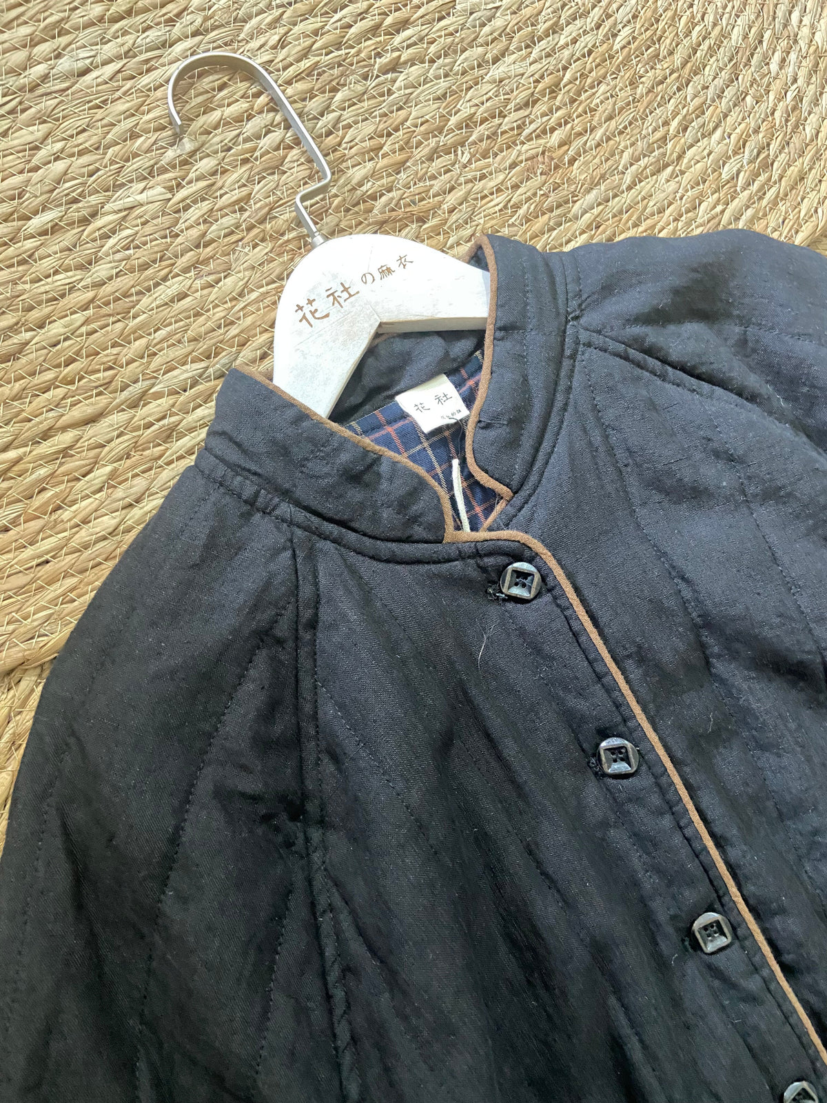 Long Padded Coat – Contrast Trim & Flap Pockets | Yamalinclothes