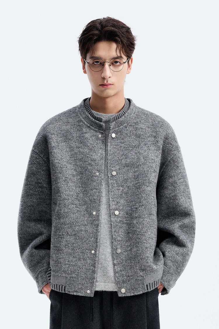 100% Wool Double-Faced Wool Jacket – Japanese Loose Unisex – Coats Jackets | japanese streetwear | vintage workwear | unisex | Yamalinclothes