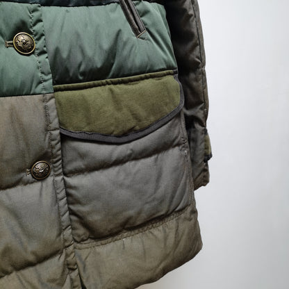 Men's Mid-Length Korean Style 90% White Duck Down Jacket