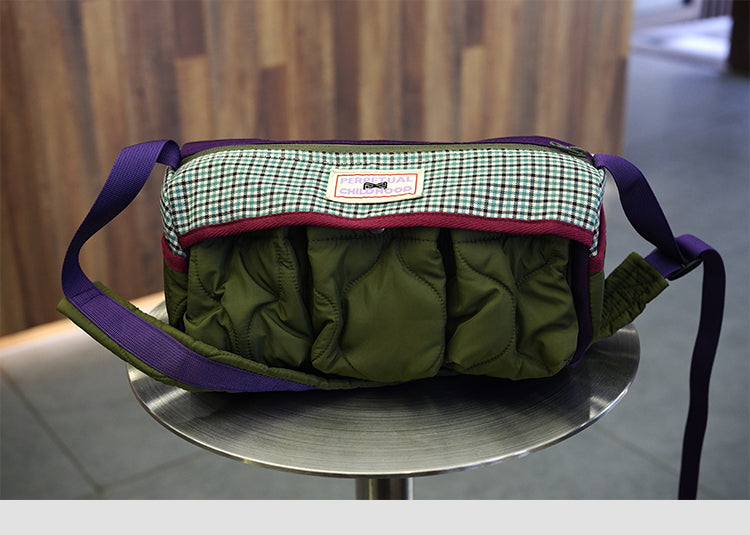 Original Design Autumn and Winter Shoulder Bag Fashion Messenger Bag Niche Lightweight Boston Bags Women