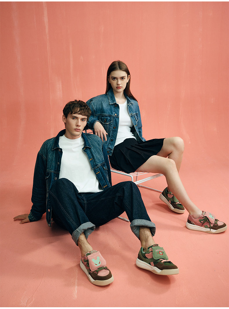 GOST&XAVIER Collaboration Casual Sneakers "Unforgettable Love"