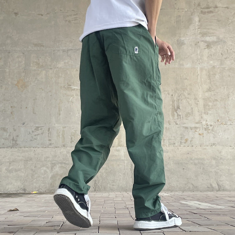 Unisex Japanese Style Summer Cargo Pants - Thin Quick-Dry Breathable Loose Paratrooper Pants