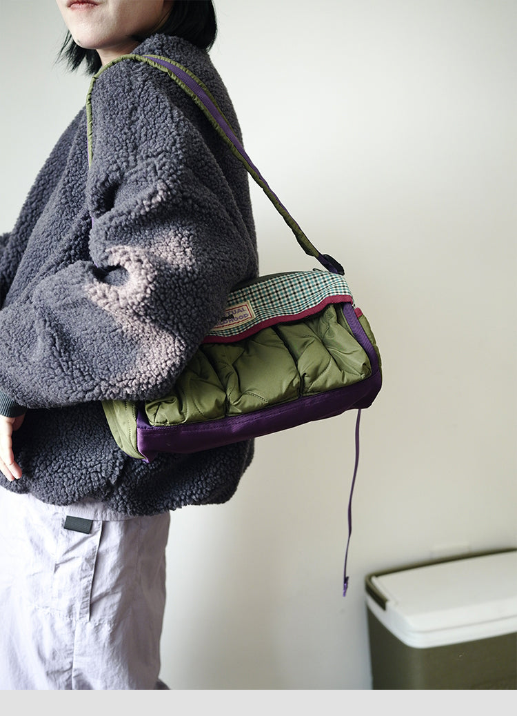 Original Design Autumn and Winter Shoulder Bag Fashion Messenger Bag Niche Lightweight Boston Bags Women