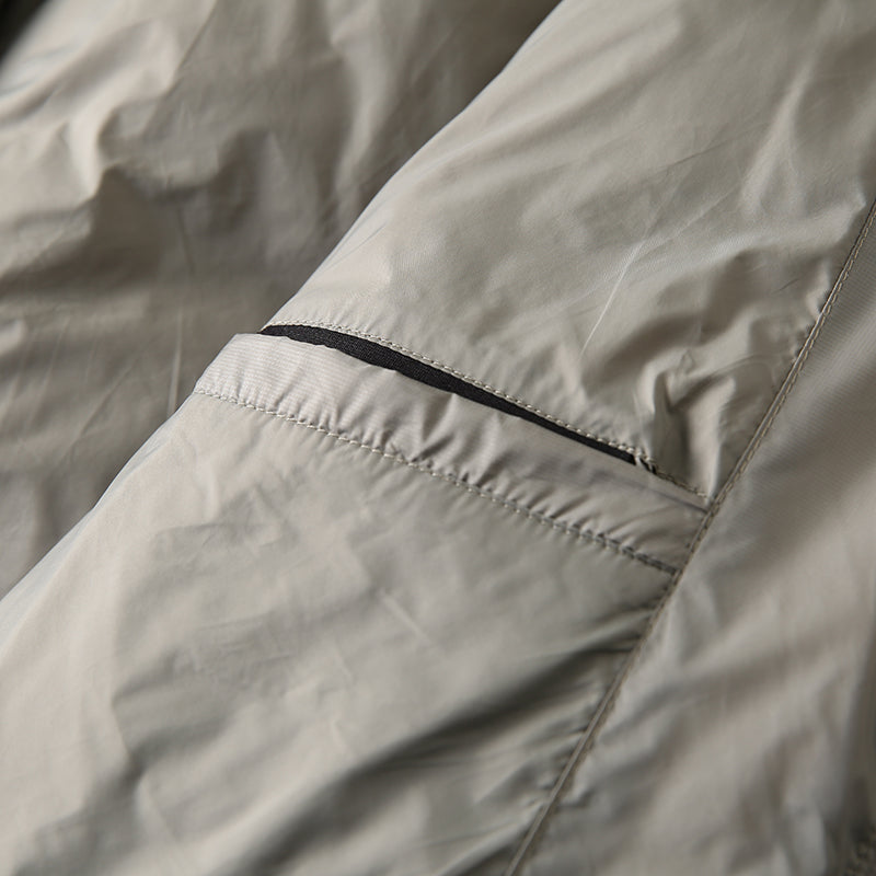 Men's Plus Size Lightweight High-Fluffy Down Jacket - Winter Stand Collar Warm Export Overstock Coat