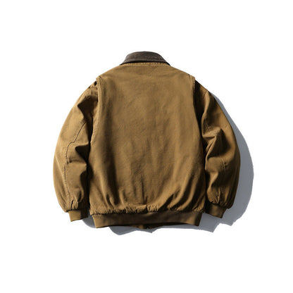 American Retro Washed Workwear Cotton Jacket - Thickened Winter Coat 2025 (Men)