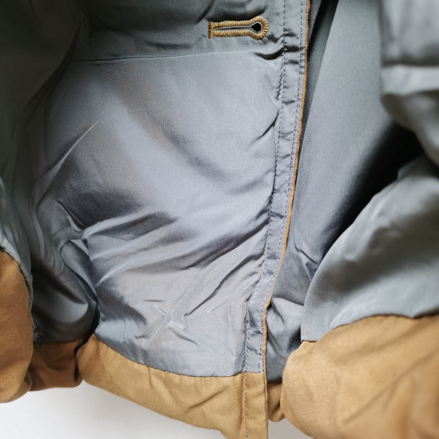 Men's Mid-Length Korean Style 90% White Duck Down Jacket