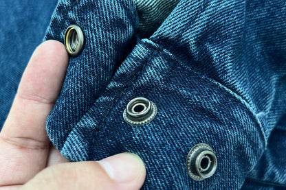 Carhartt Retro Tough Guy Detroit Denim Workwear Jacket – Loose American Vintage Lapel
