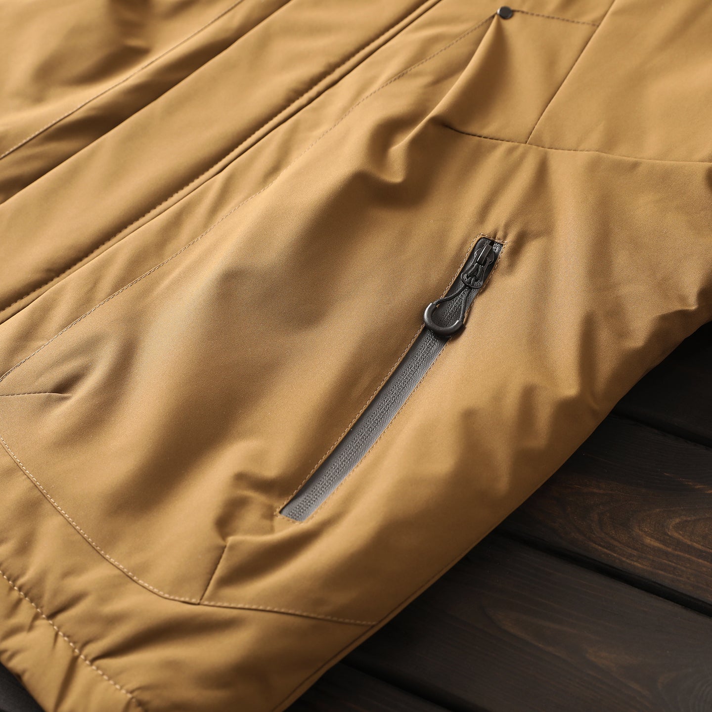 Men's Plus Size Euro-American Style Winter Jacket - Windproof Waterproof Hooded Thickened Cotton Coat