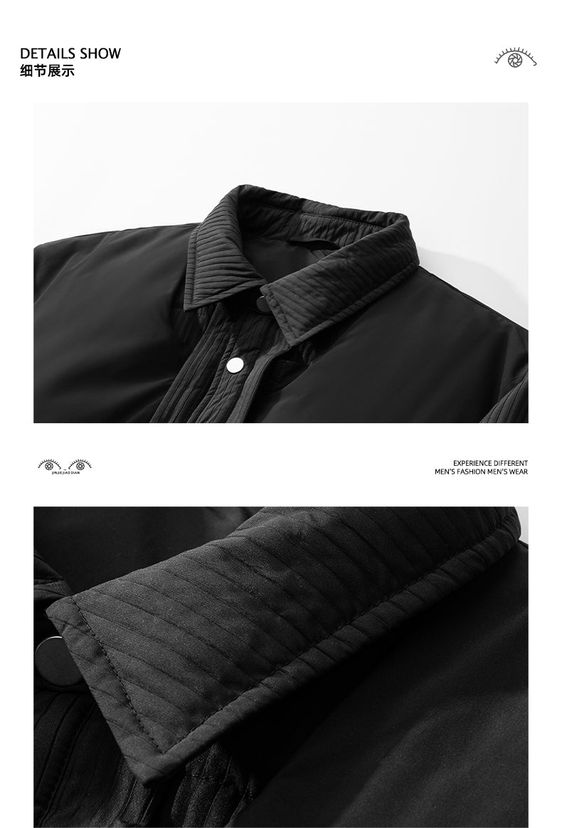 Two-Piece White Duck Down Jacket – Designer Split-Style Winter Coat (Unisex)