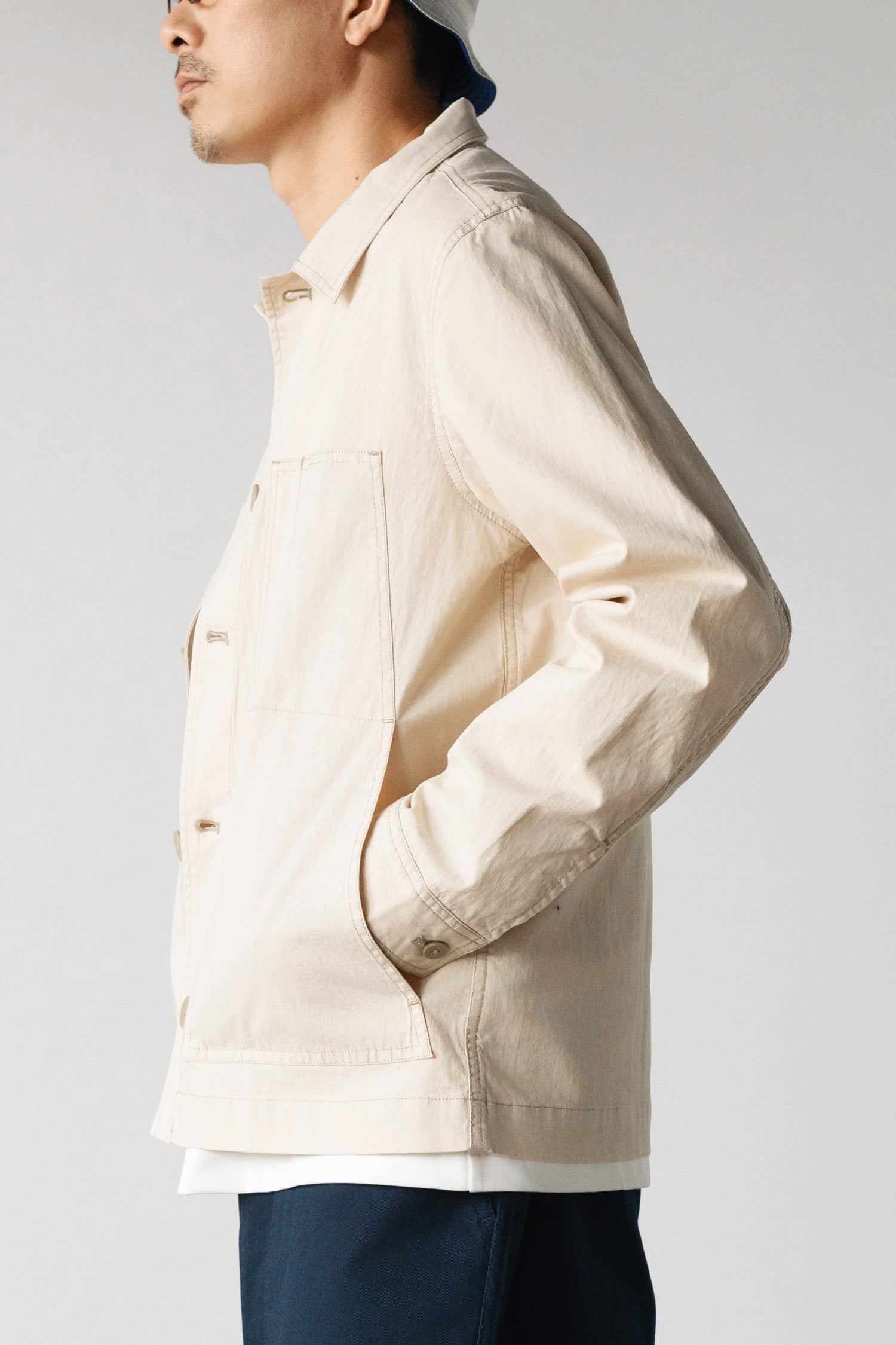 Spring Summer Autumn High-End Lightweight Commuting Quiet Luxury Linen French Minimalist Relaxed Workwear Jacket