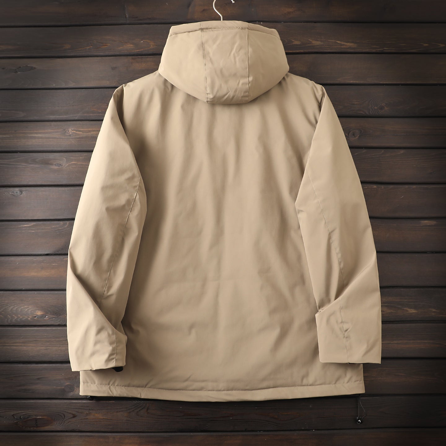 Men's Plus Size European American Style Down Jacket - Winter Windproof Thickened Hooded Cold-Resistant Coat