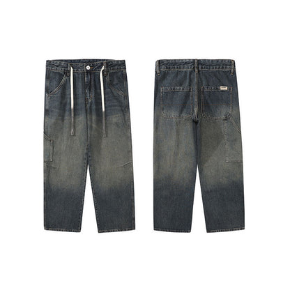 Cargo Jeans – Vintage Wash & Wide Leg | Yamalinclothes