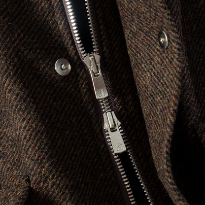 Wool Blend Safari Jacket – Drawstring Waist | Yamalinclothes