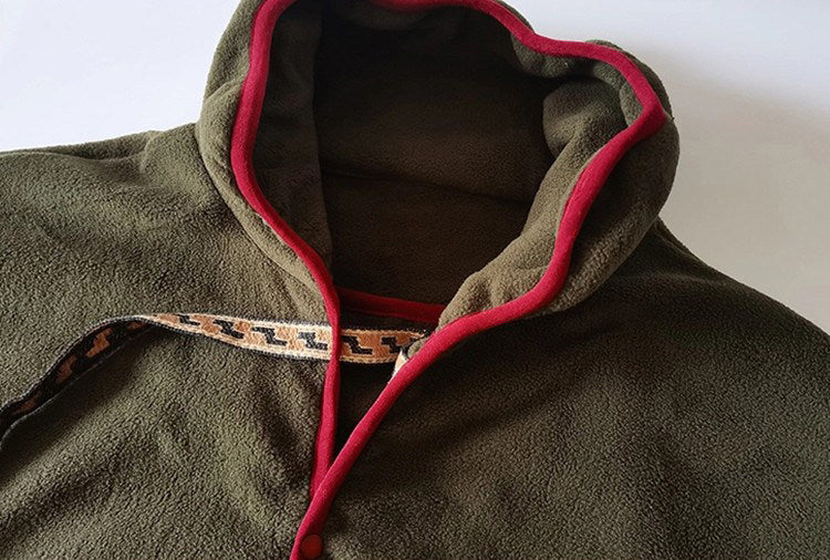 21AW polar fleece embroidered long sleeve jacket | Japanese vintage | yamalin clothes | Yamalinclothes