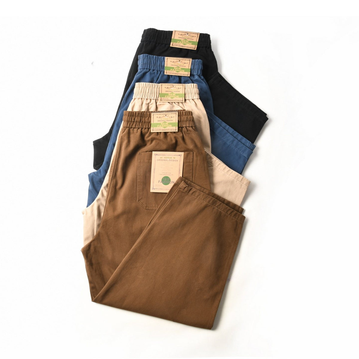 Cotton Balloon Pants – Washed Twill & Drawstring Waist | Yamalinclothes