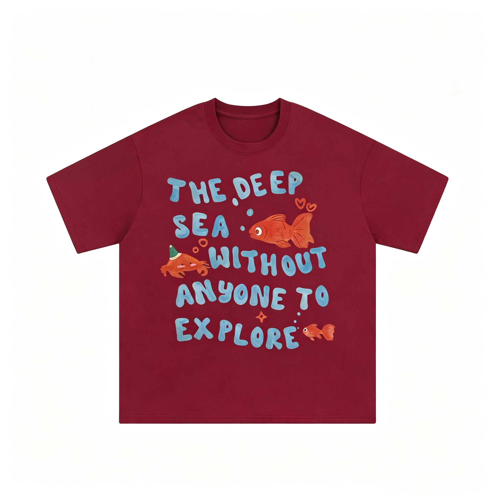 Alphabet Cartoon Print Loose T-Shirt – Vintage Unisex Casual Streetwear – Japanese vintage | yamalin clothes | Yamalinclothes