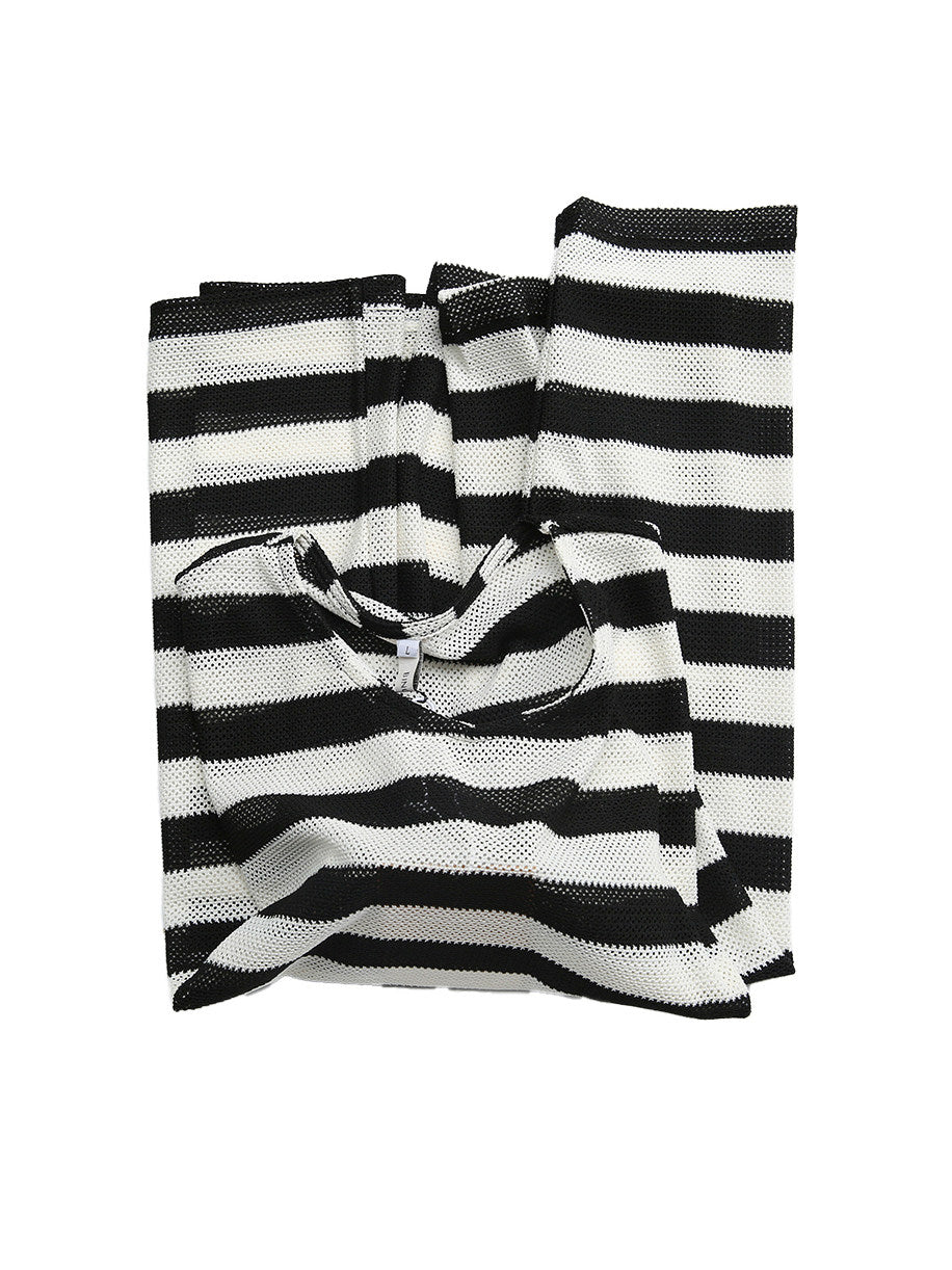 Striped Long Sleeve Crew Neck Tee – Men's Casual Lightweight Commuter T-Shirt