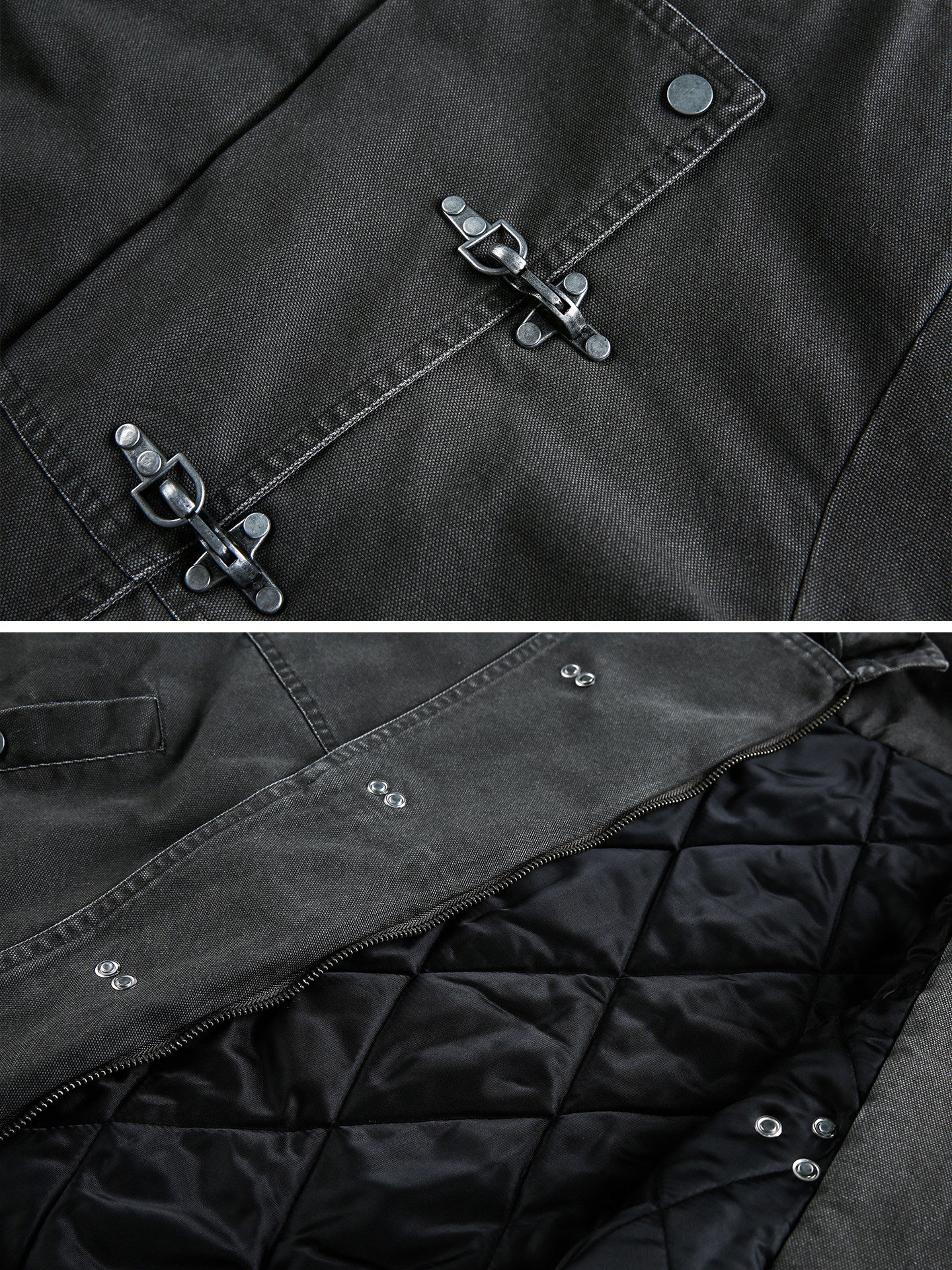 Deconstructed Cargo Cotton Jacket – Unisex Warm Winter – Japanese vintage | yamalin clothes | Yamalinclothes