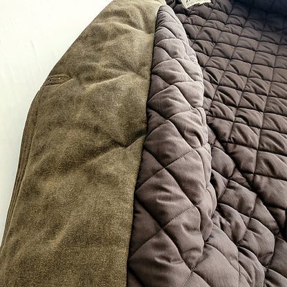 Thickened Washed Cowhide Lapel Double-Breasted Coat – Oversized Unisex – Japanese vintage | fall outfits 2026 | fall winter outfits | classy winter outfits | lazy comfy outfits | japanese streetwear | vintage workwear | yamalin clothes | Yamalinclothes