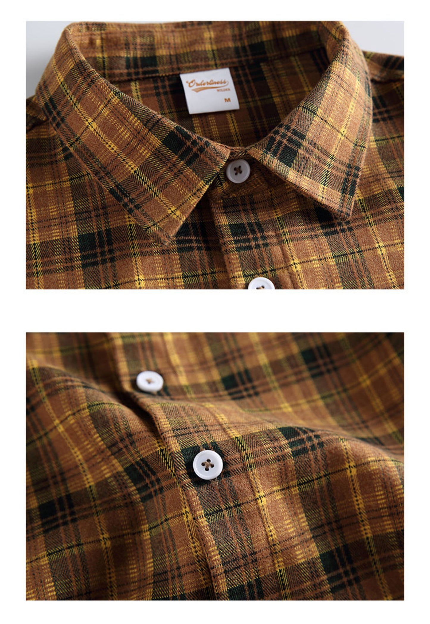 Japanese Vintage Plaid Long Sleeve Lapel Shirt Jacket – Loose Unisex Casual