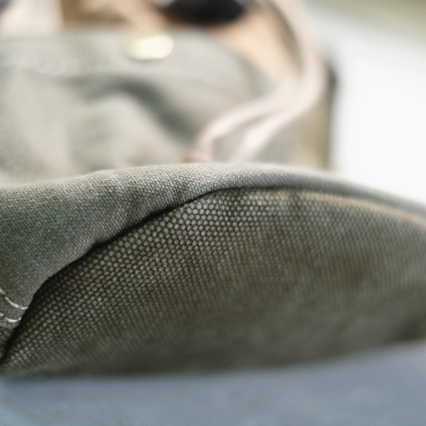 Heavy Military Canvas Patchwork Bucket Bag – Handmade Vintage Crossbody Shoulder Bag | Japanese vintage | yamalin clothes | Yamalinclothes